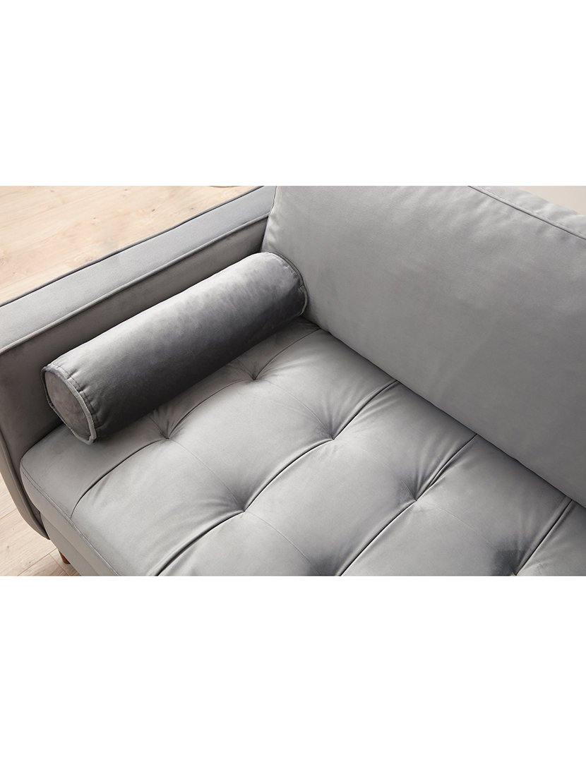 Sofá 3L Rome Cinzento Claro