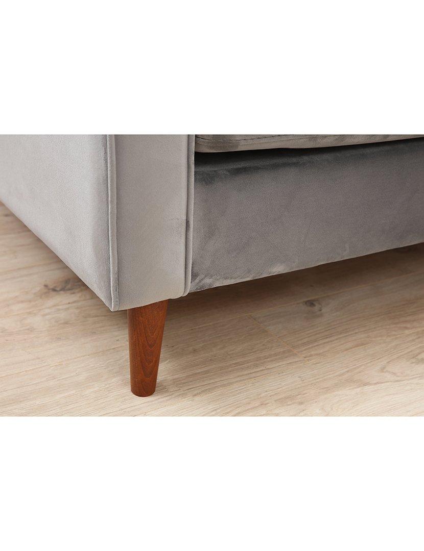 Sofá 3L Rome Cinzento Claro