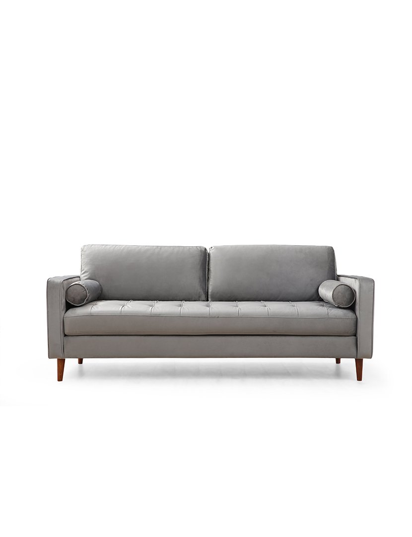 Sofá 3L Rome Cinzento Claro