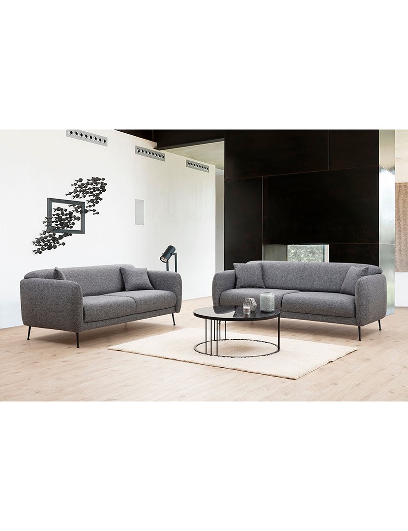 Sofá Cama 3L Sevilla Cinzento