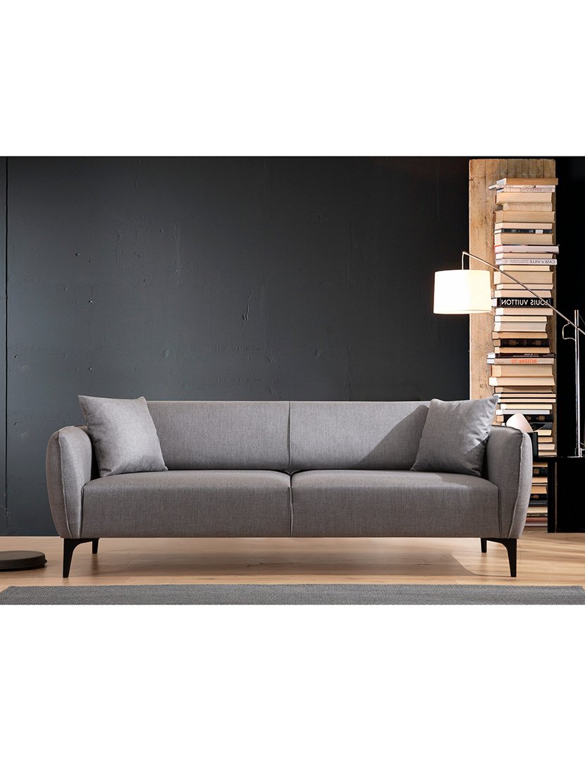 Sofá 3L Belissimo Cinzento