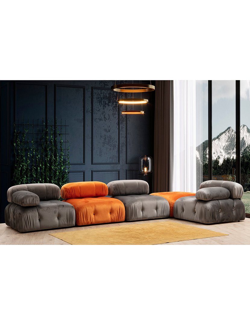 Módulo Central Bubble Laranja