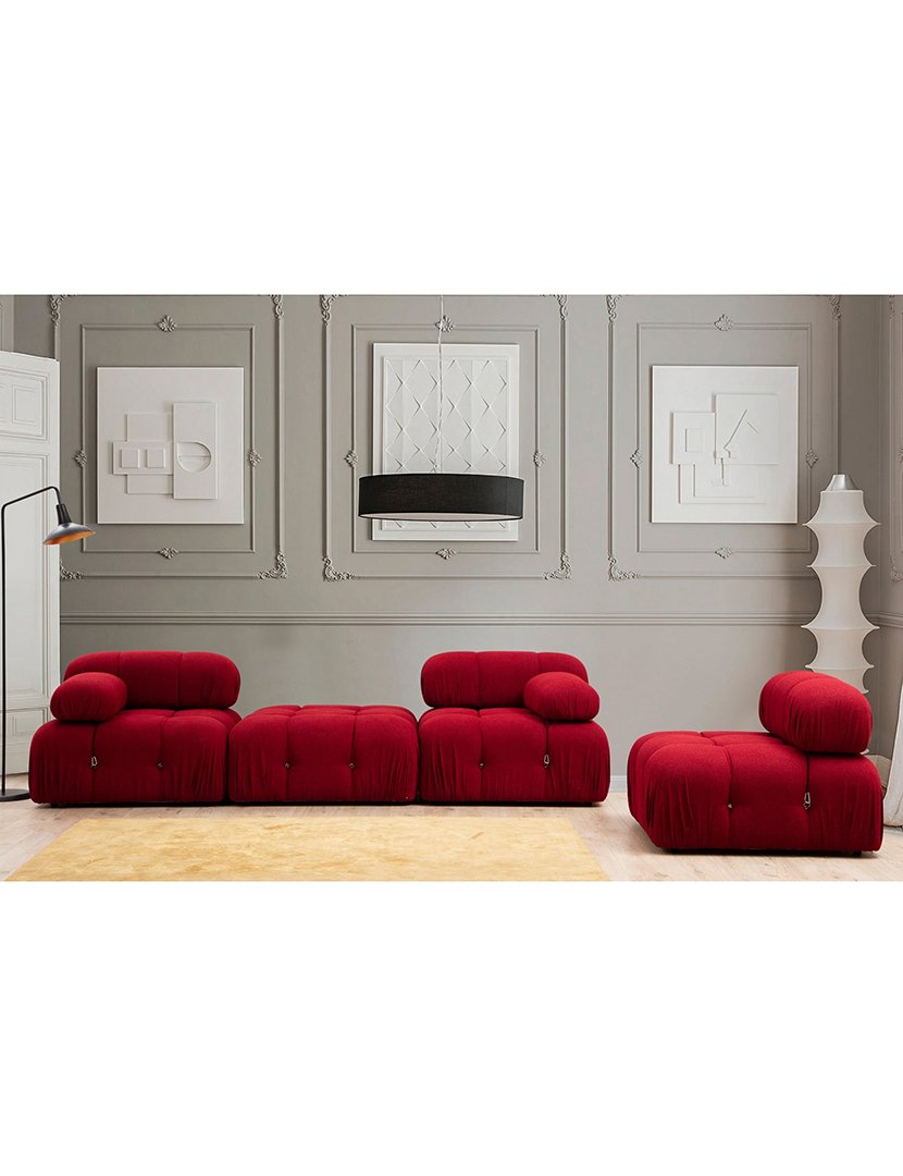 Módulo Central Bubble Vermelho