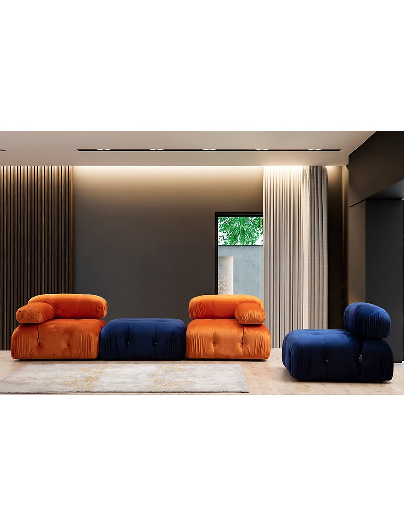 Módulo Central Bubble Azul