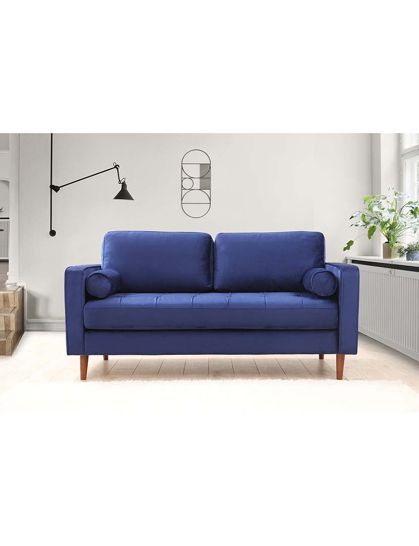 Sofá 2L Rome Azul Marinho