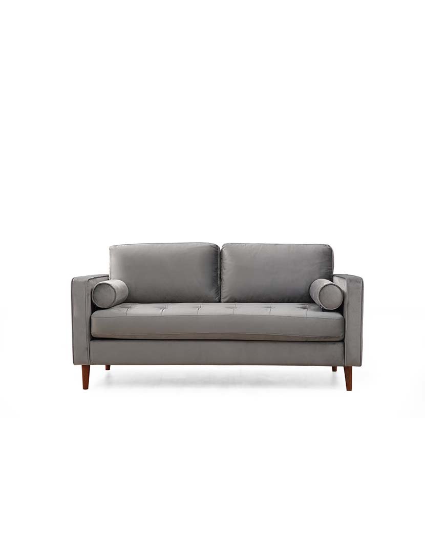 Sofá 2L Rome Cinzento Claro