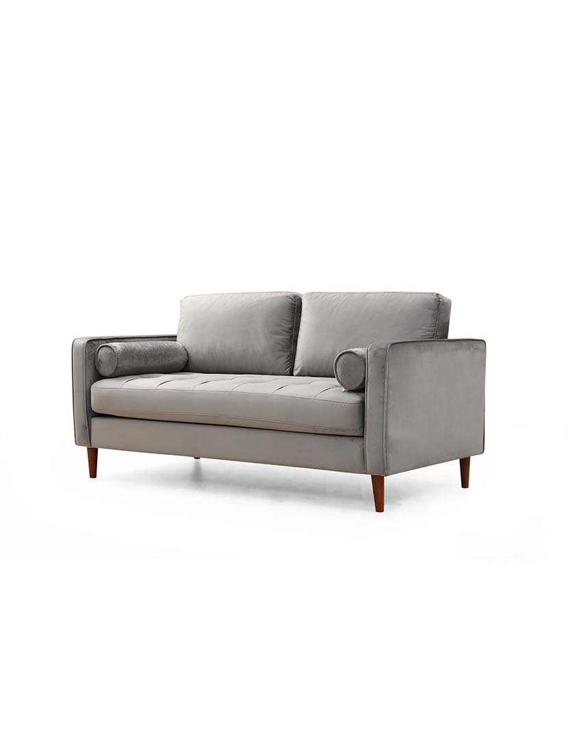 Sofá 2L Rome Cinzento Claro