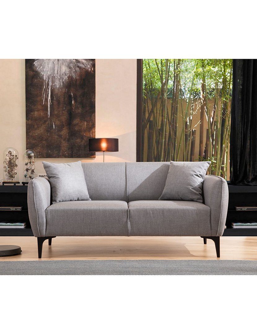 Sofá 2L Belissimo Cinzento