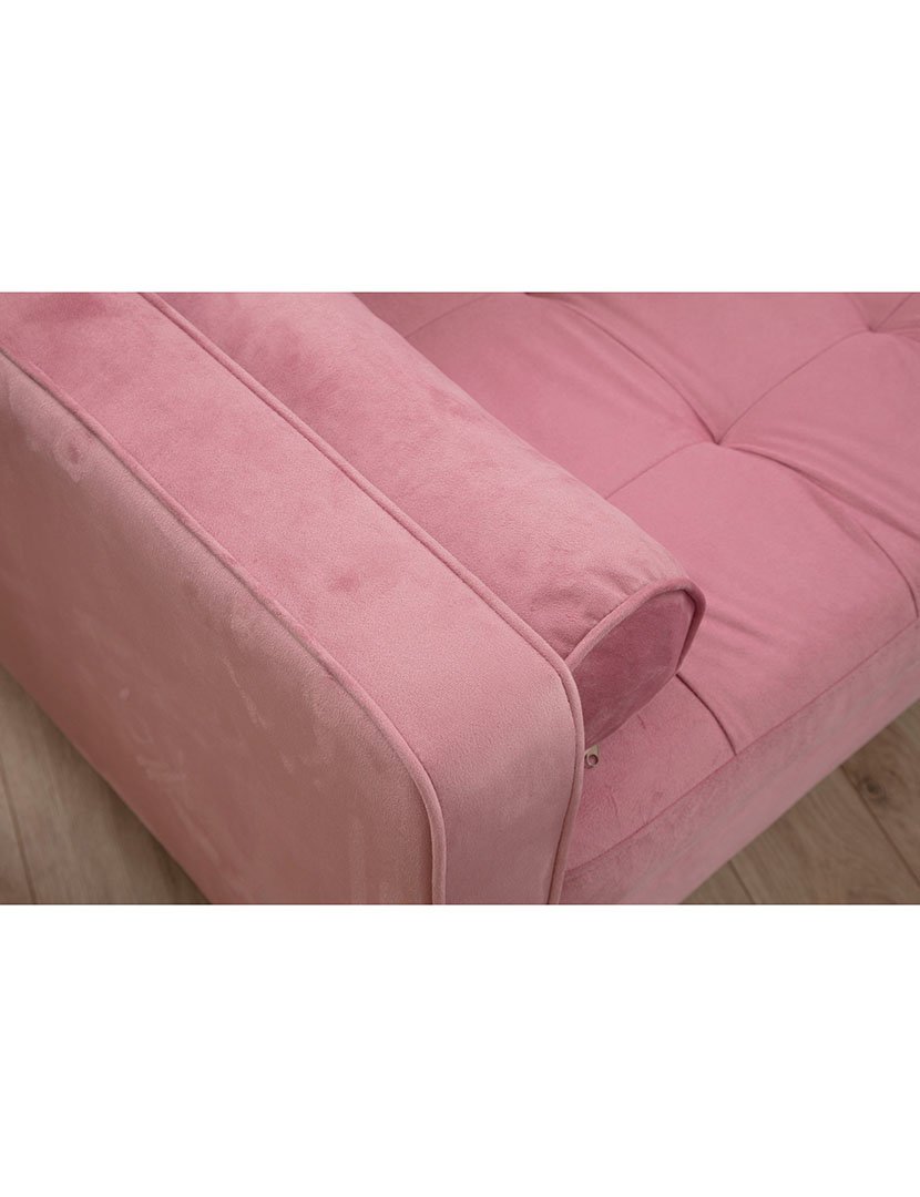 Sofá 3L Rome Rosa Velho