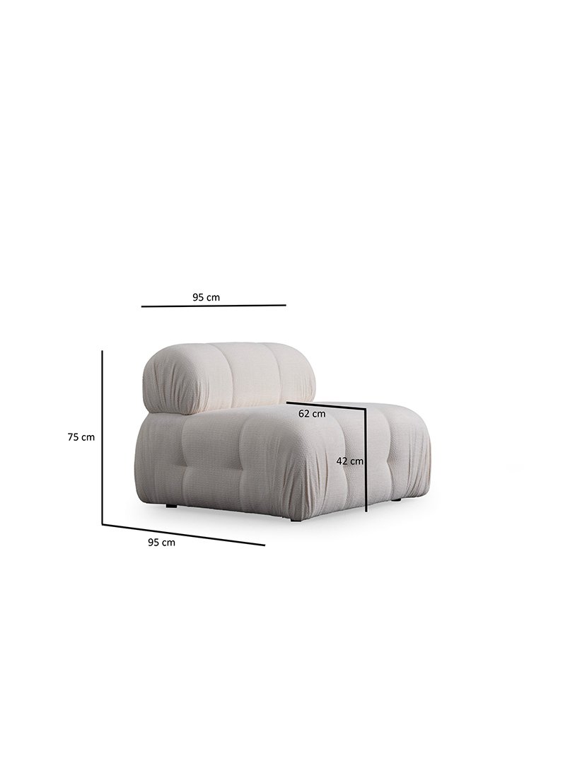 Sofá Modular 3L Petite Branco