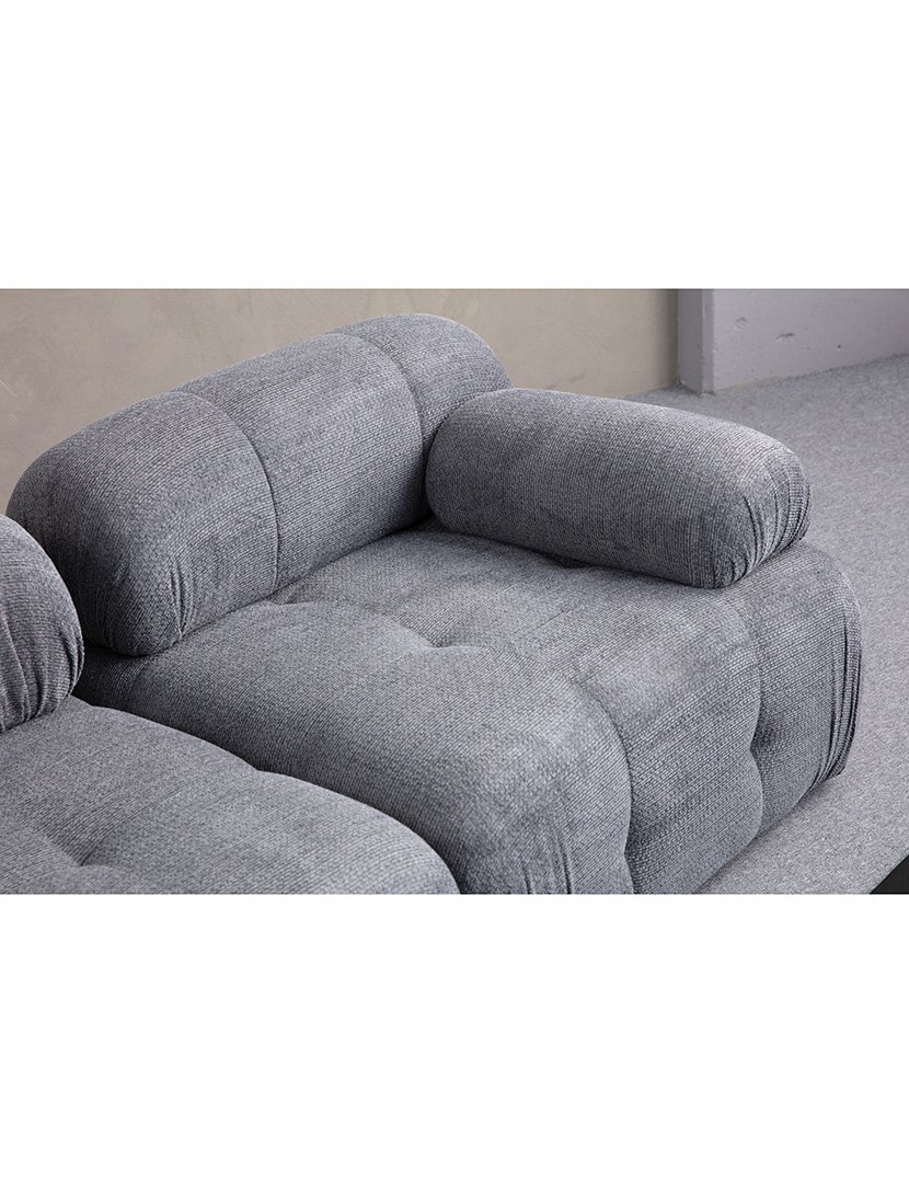 Sofá Modular 3L Petite Cinzento