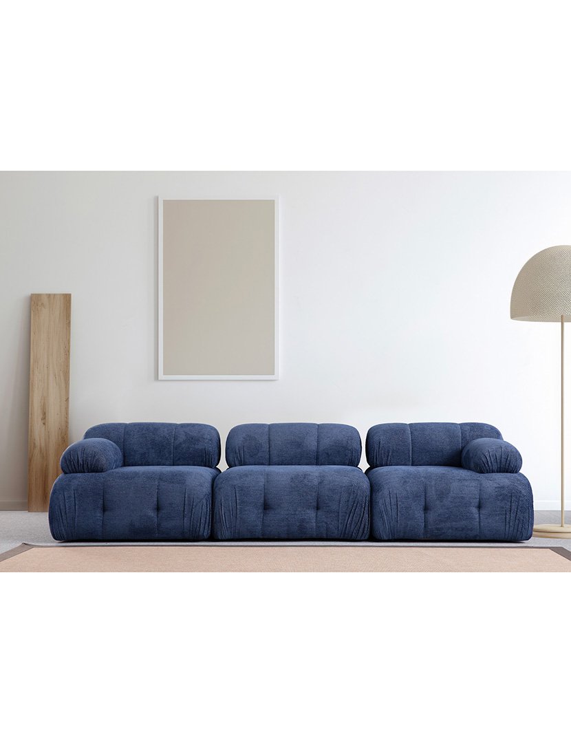 Sofá Modular 3L Petite Azul Escuro