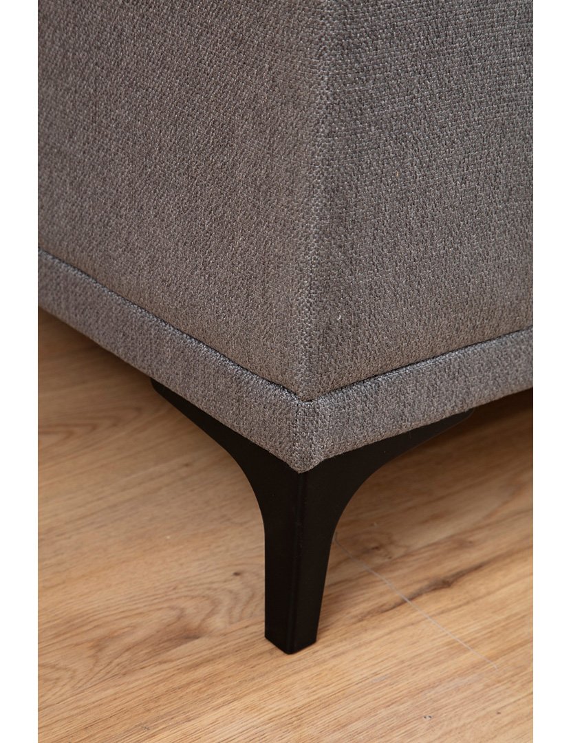 Sofá Chaise Longue Esquerdo Petra Cinzento Claro