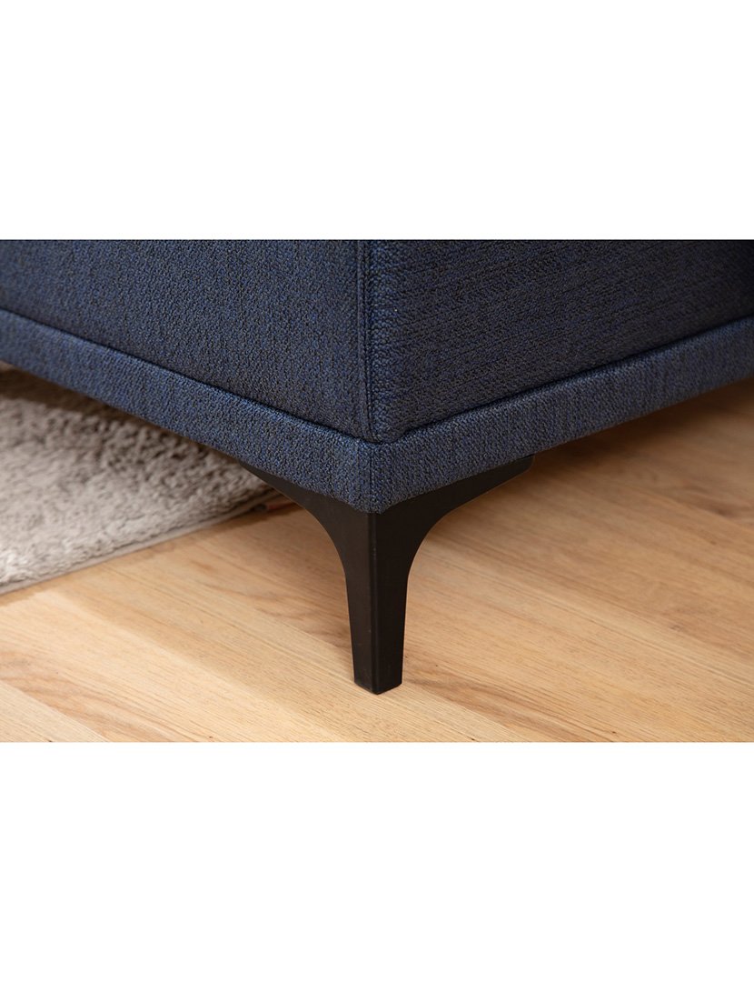 Sofá Chaise Longue Direito Petra Azul