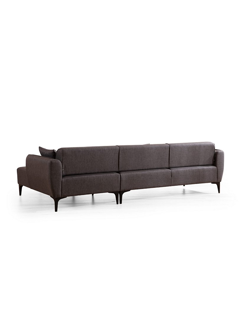 Sofá Chaise Longue Direito Belissimo Cinzento Escuro