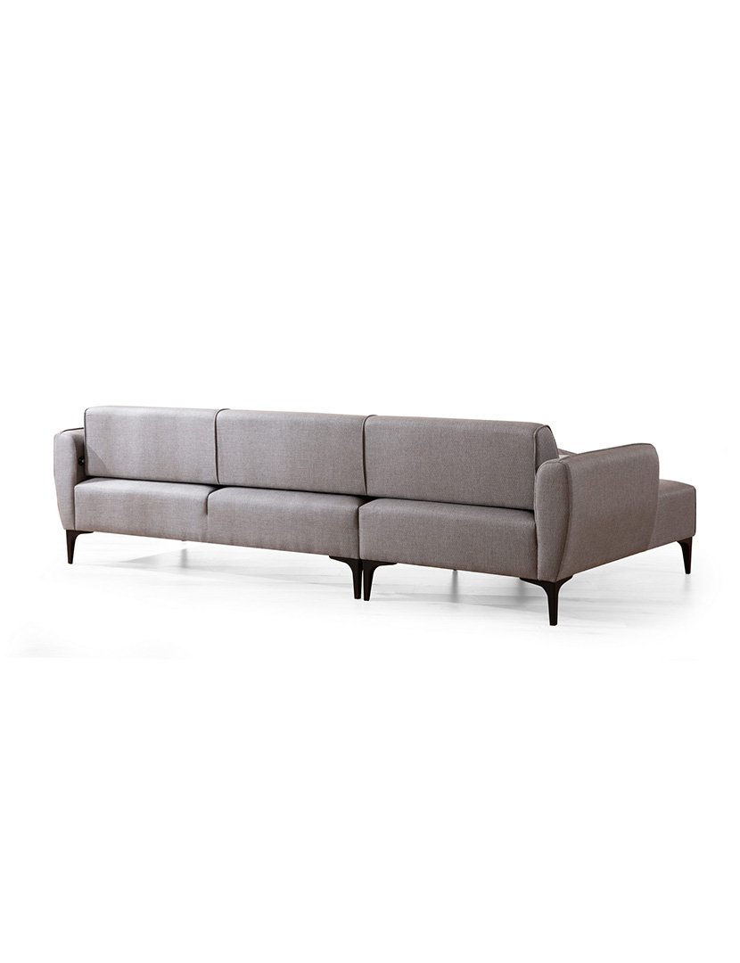 Sofá Chaise Longue Esquerdo Belissimo Cinzento