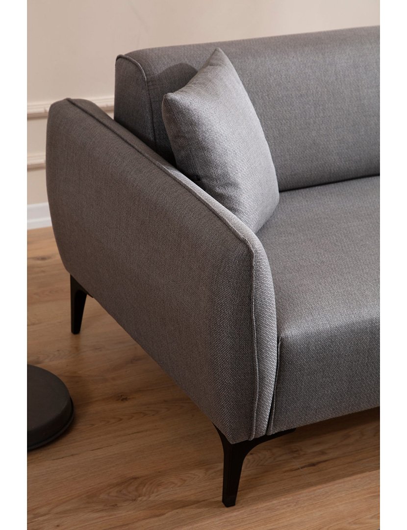 Sofá Chaise Longue Direito Belissimo Cinzento