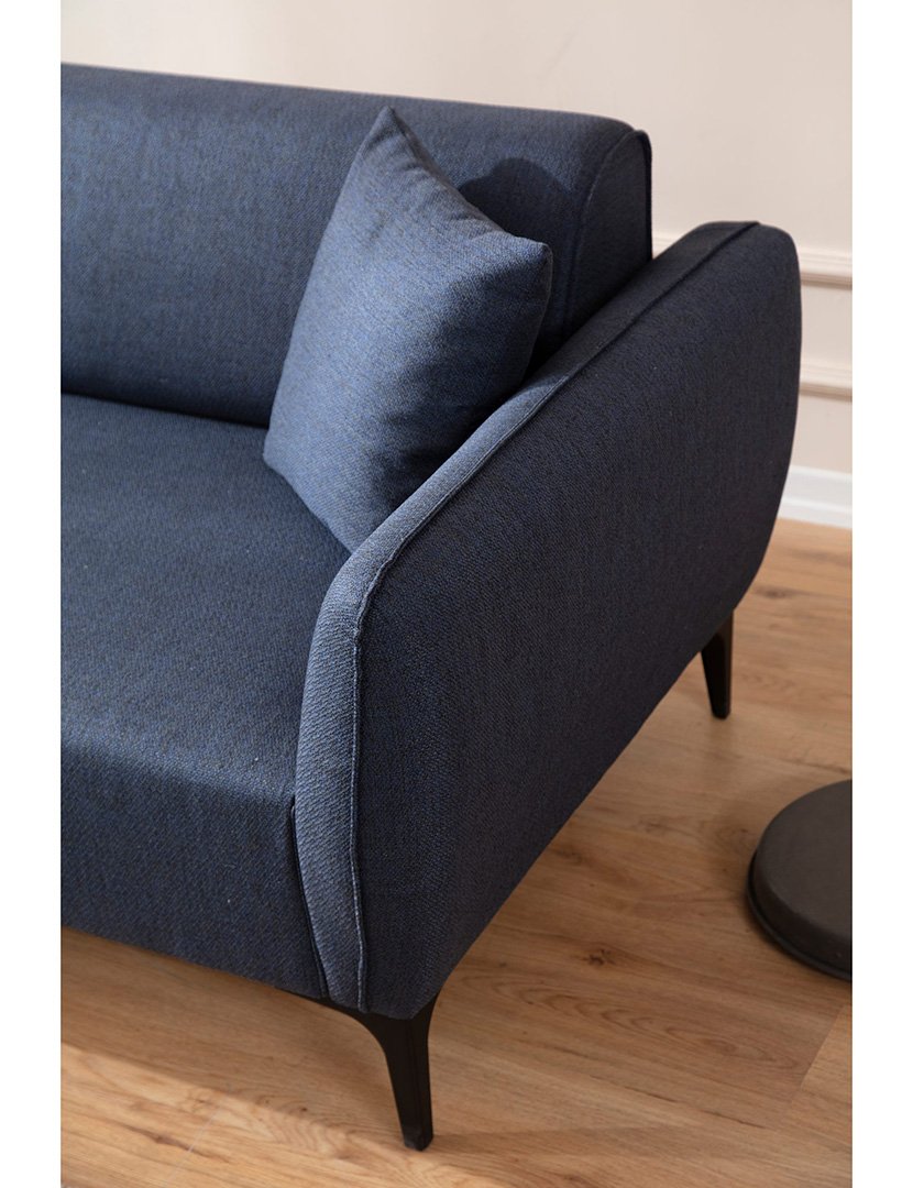 Sofá Chaise Longue Esquerdo Belissimo Azul