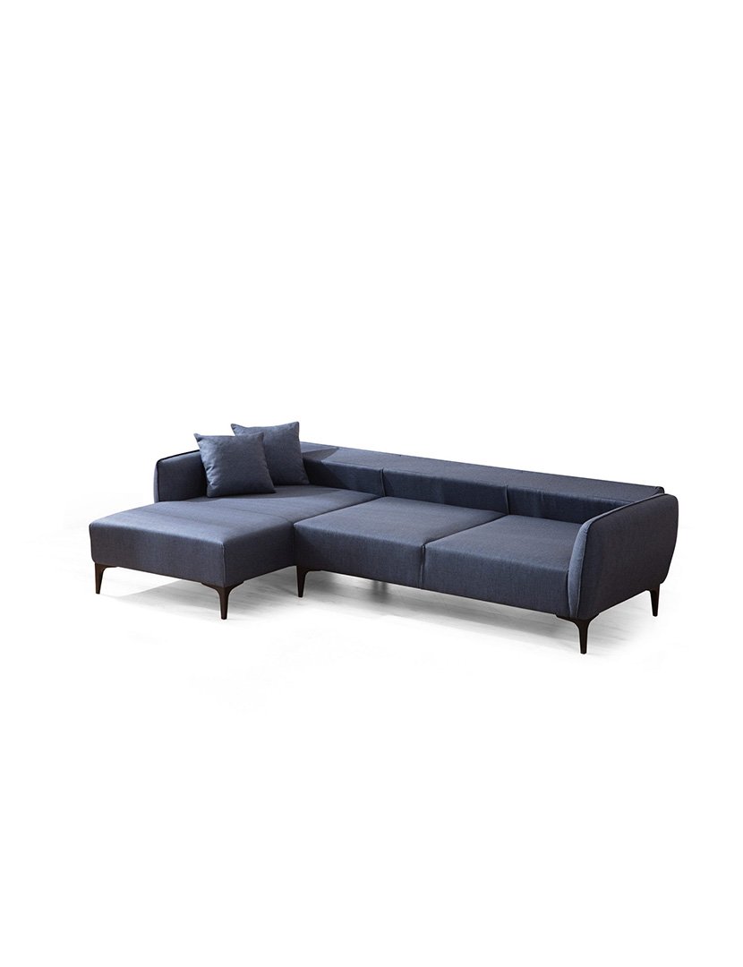 Sofá Chaise Longue Esquerdo Belissimo Azul