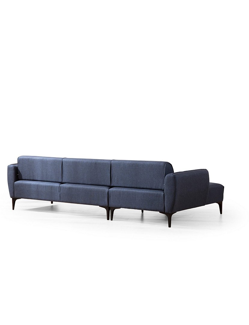 Sofá Chaise Longue Esquerdo Belissimo Azul