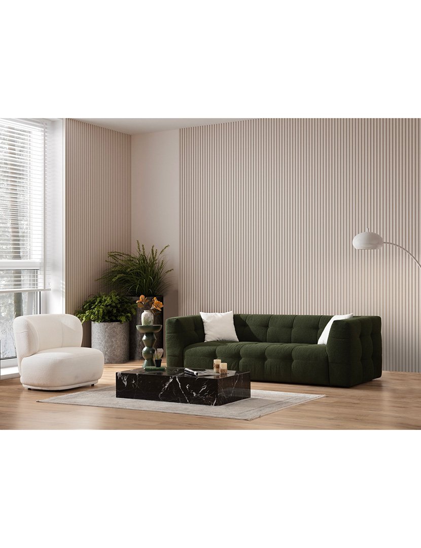 Sofá 3L Cady Verde