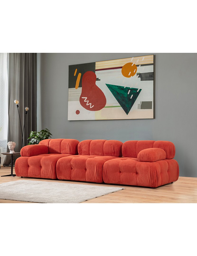 Sofá Modular 3L Doblo Vermelho