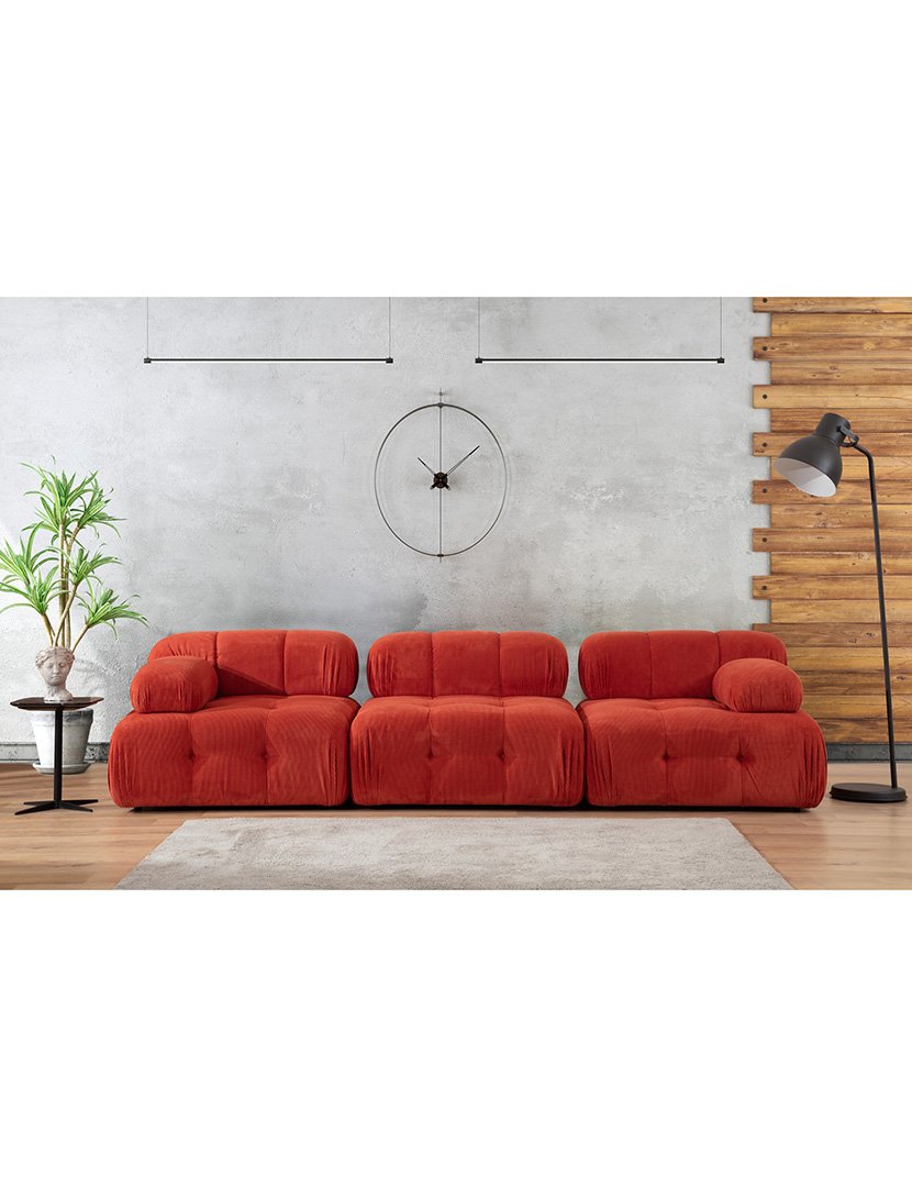 Sofá Modular 3L Doblo Vermelho