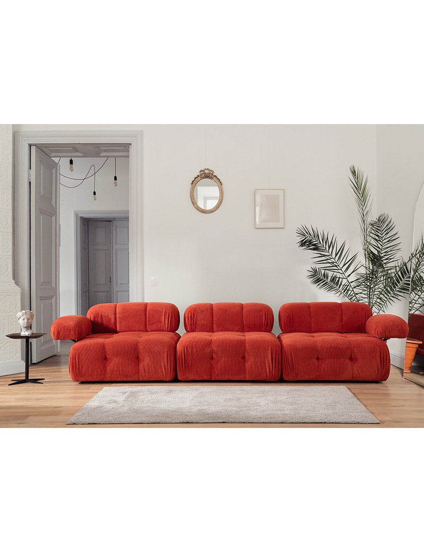 Sofá Modular 3L Doblo Vermelho