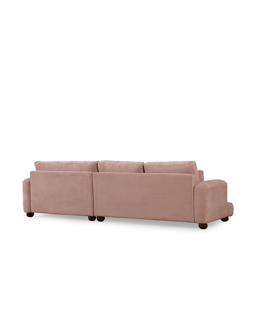 Sofá Chaise Longue Direito River Rosa