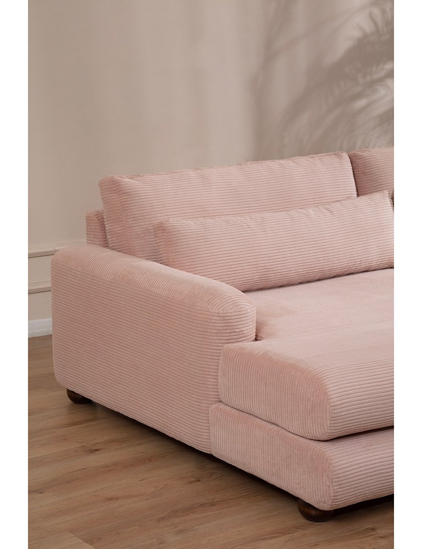 Sofá Chaise Longue Esquerdo River Rosa
