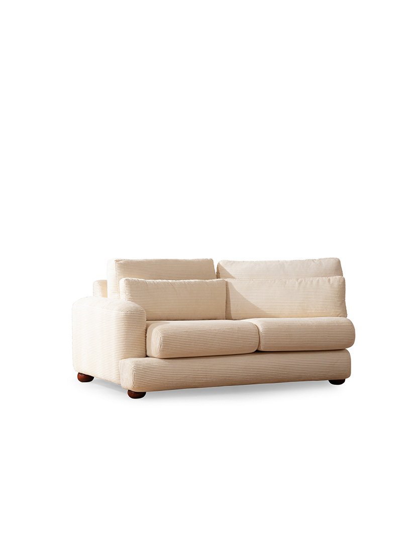 Sofá Canto 4L River Bege