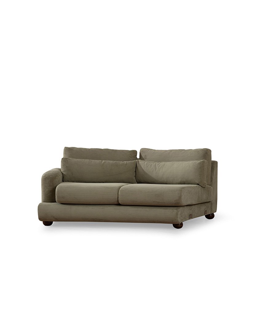 Sofá Canto 4L River Verde