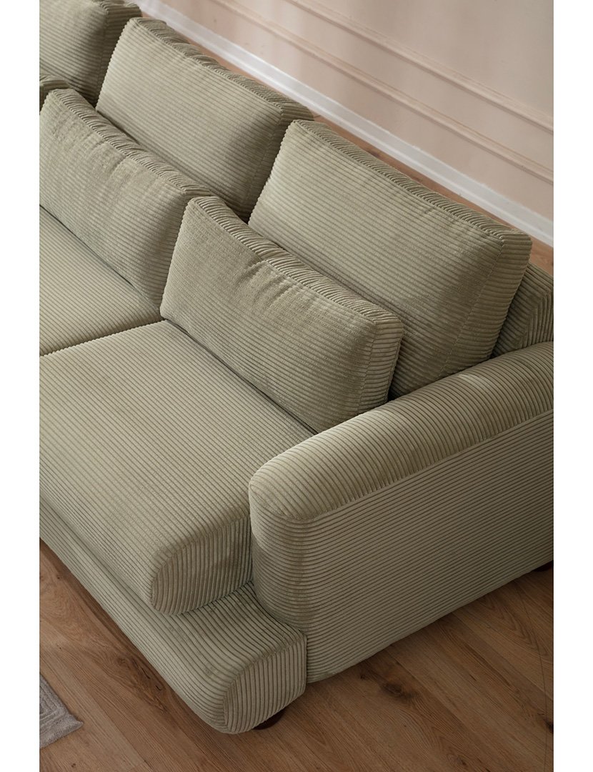 Sofá Canto 4L River Verde