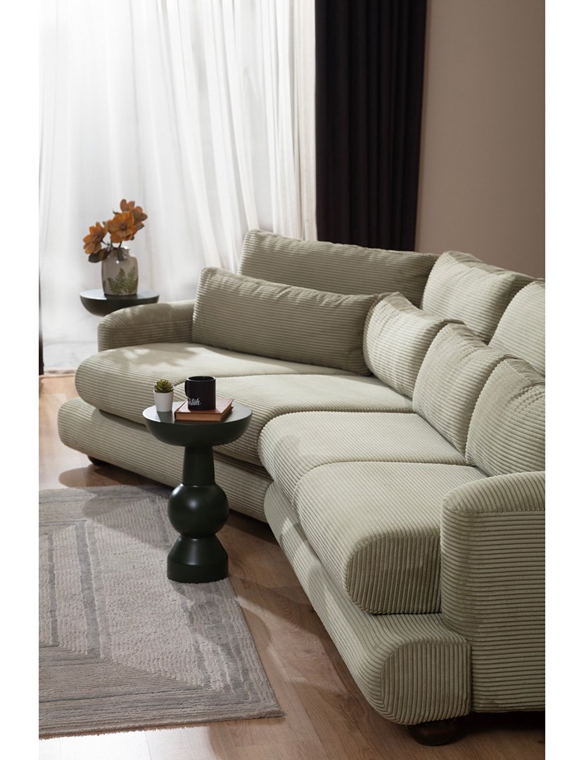 Sofá Canto 4L River Verde