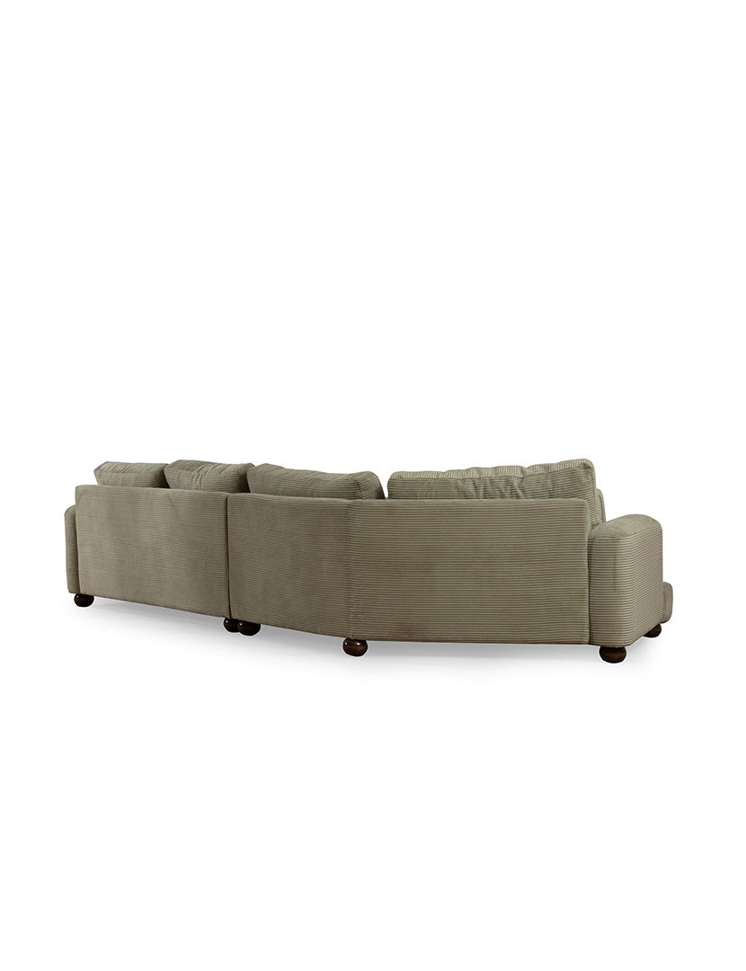 Sofá Canto 4L River Verde