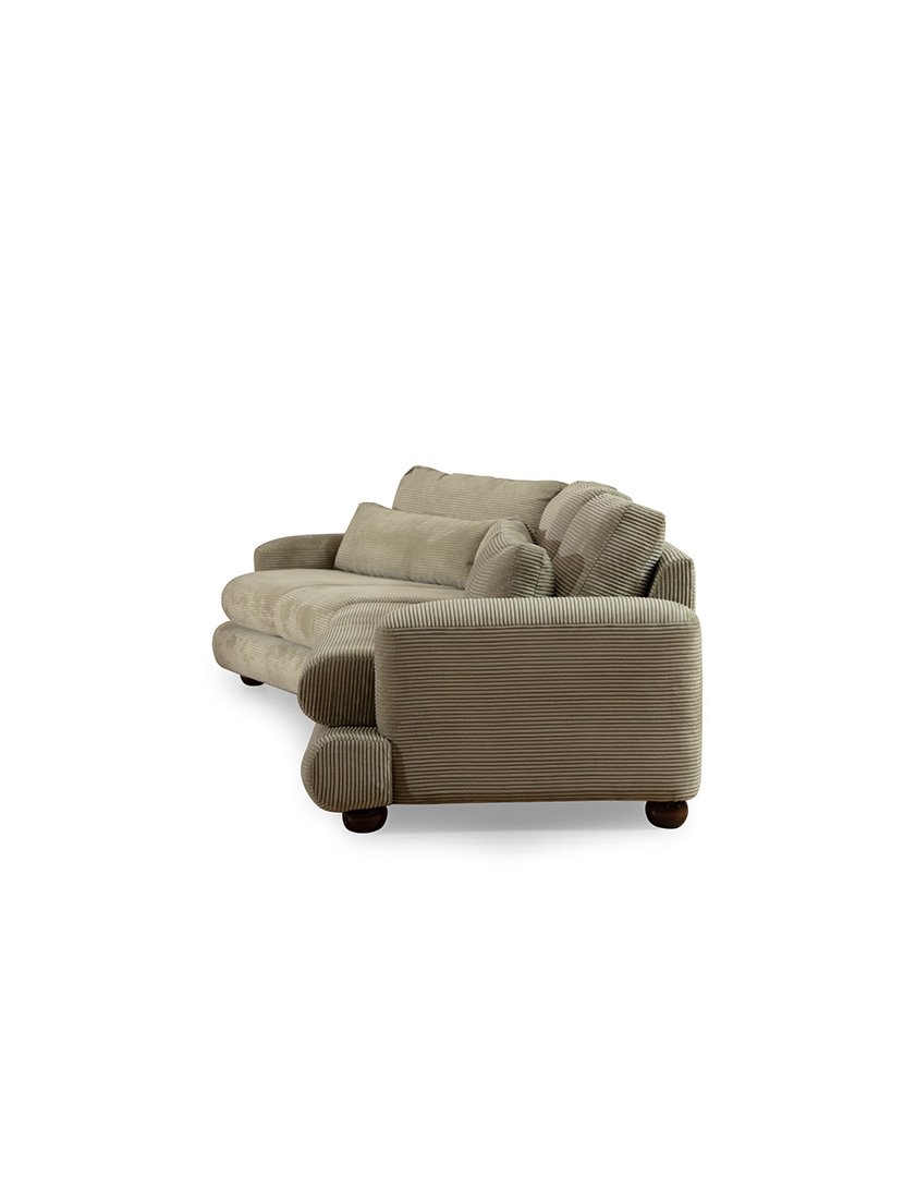 Sofá Canto 4L River Verde