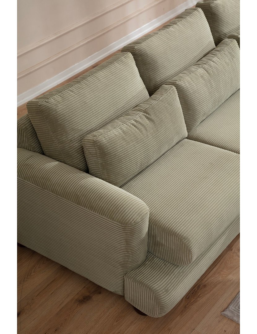 Sofá Canto 4L River Verde