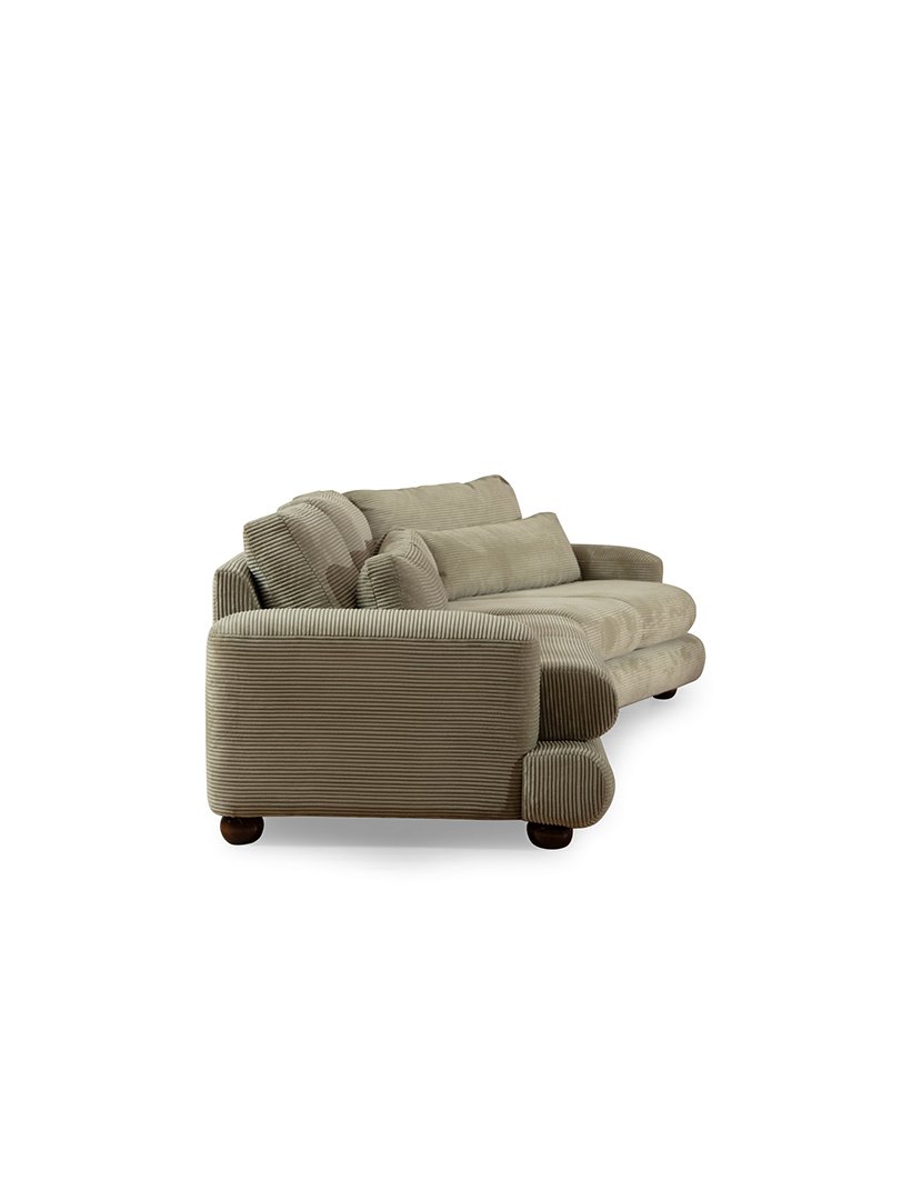 Sofá Canto 4L River Verde