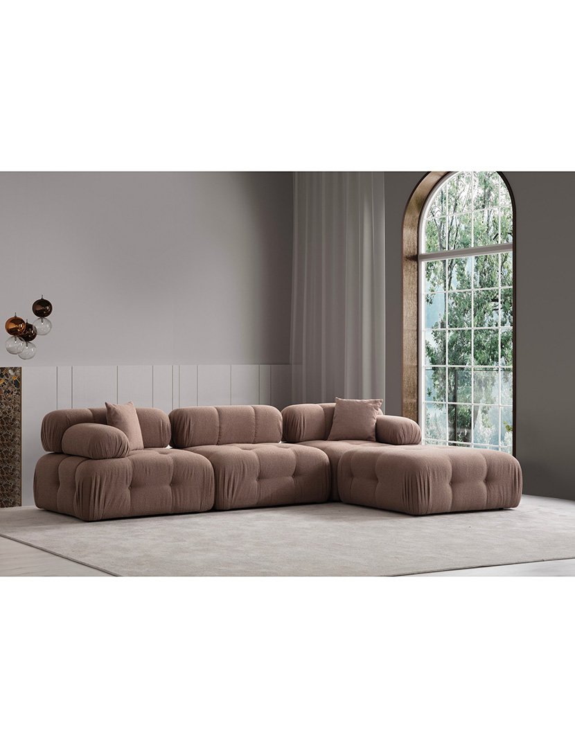 Sofá Modular Chaise Longue Doblo Capuccino
