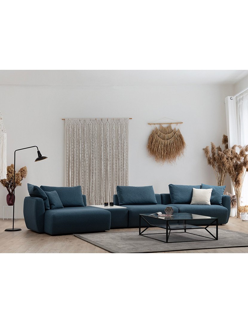 Sofá Canto Maya Azul