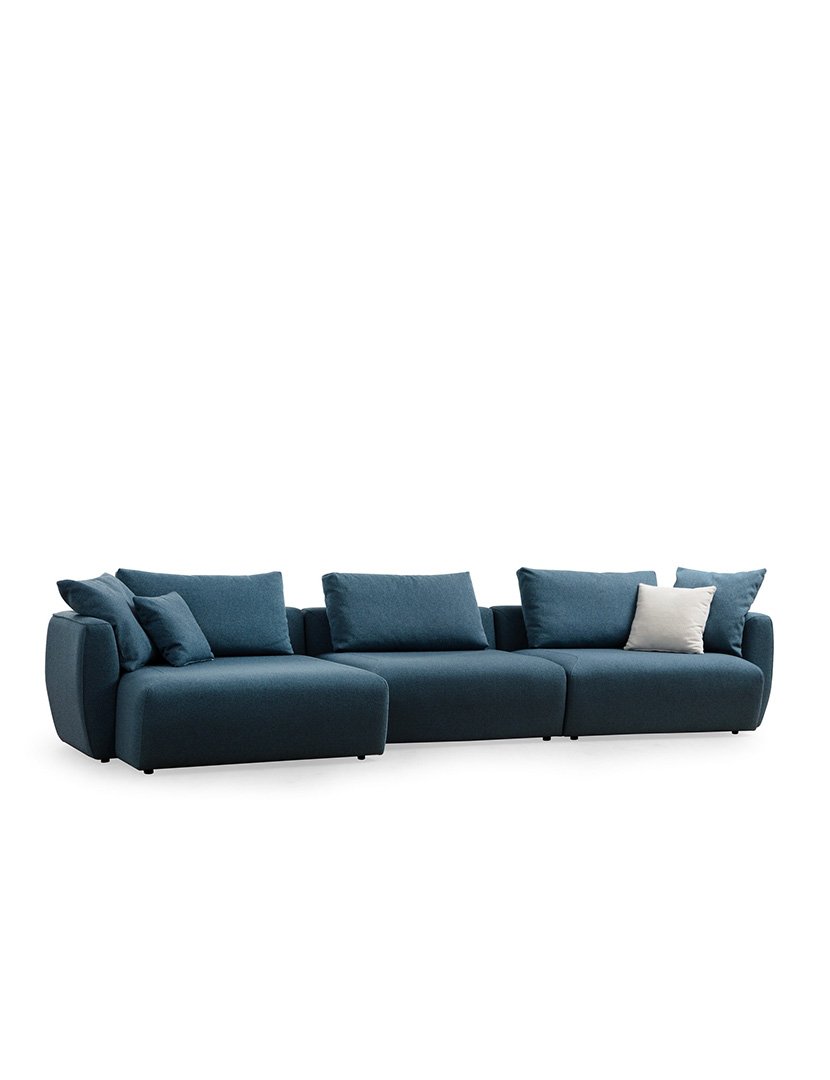 Sofá Canto Maya Azul