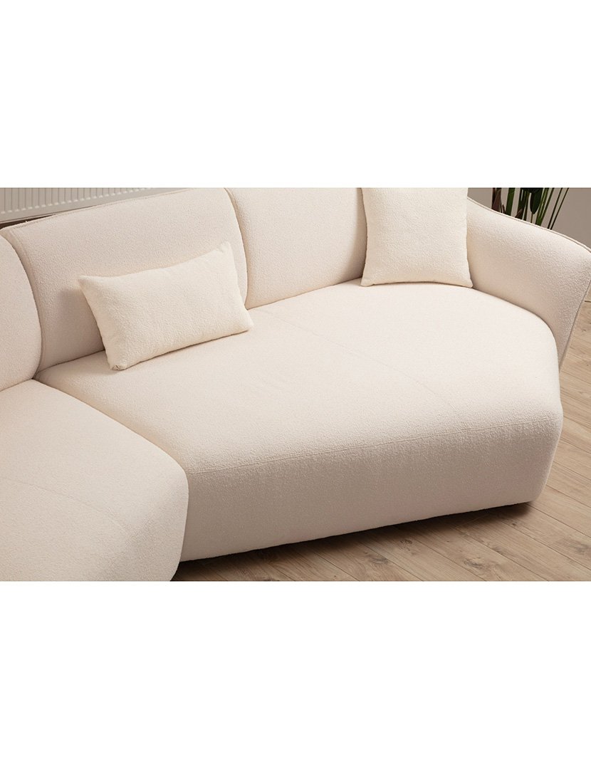 Mentis Cream Corner Modular Sofa