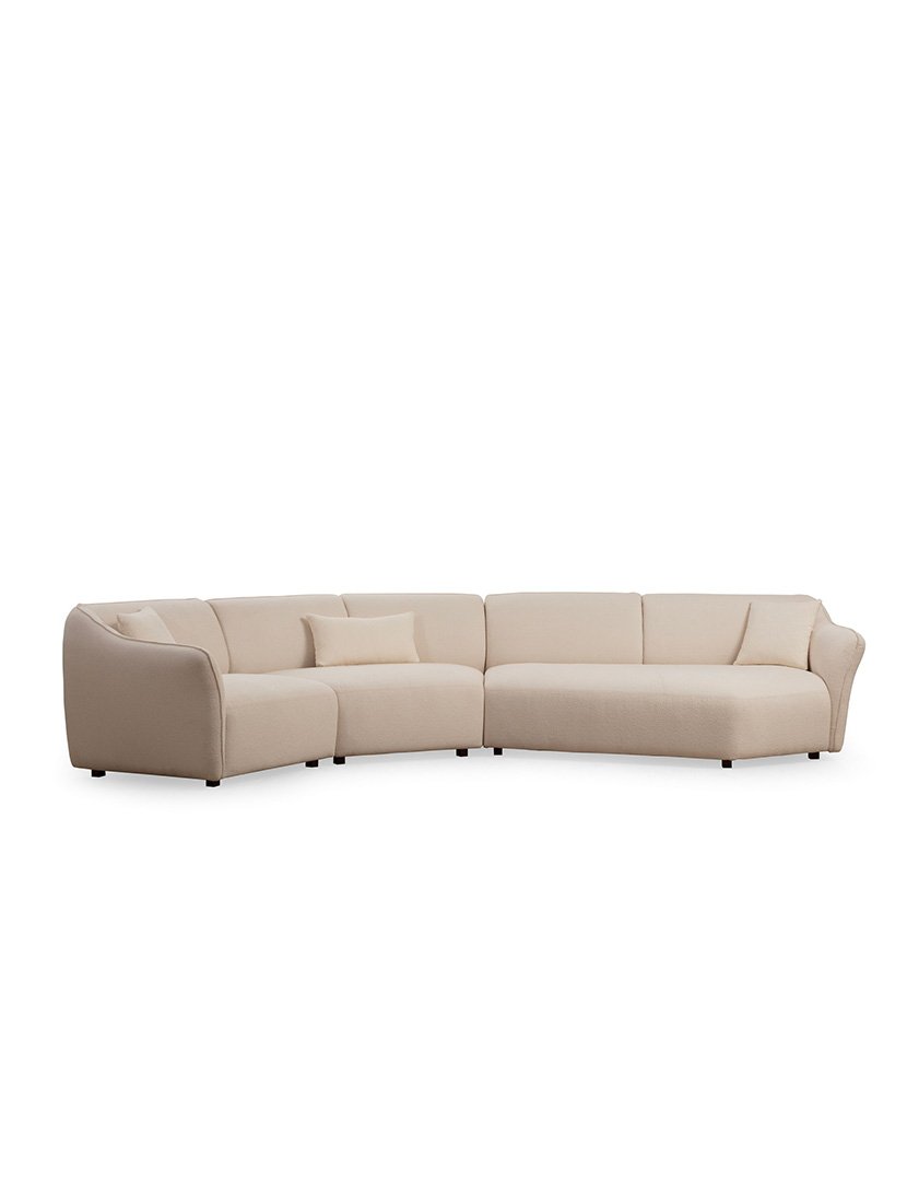 Mentis Cream Corner Modular Sofa