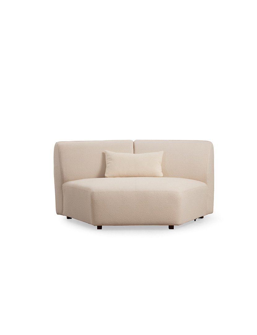 Mentis Cream Corner Modular Sofa