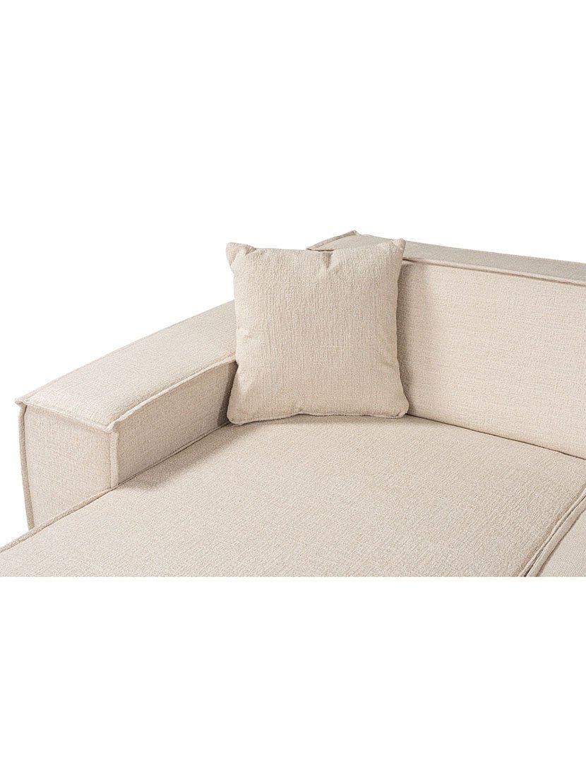 Beige Corner Modular Sofa Puzzle