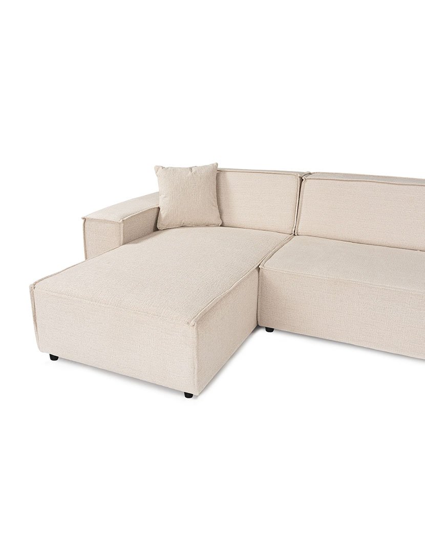Beige Corner Modular Sofa Puzzle