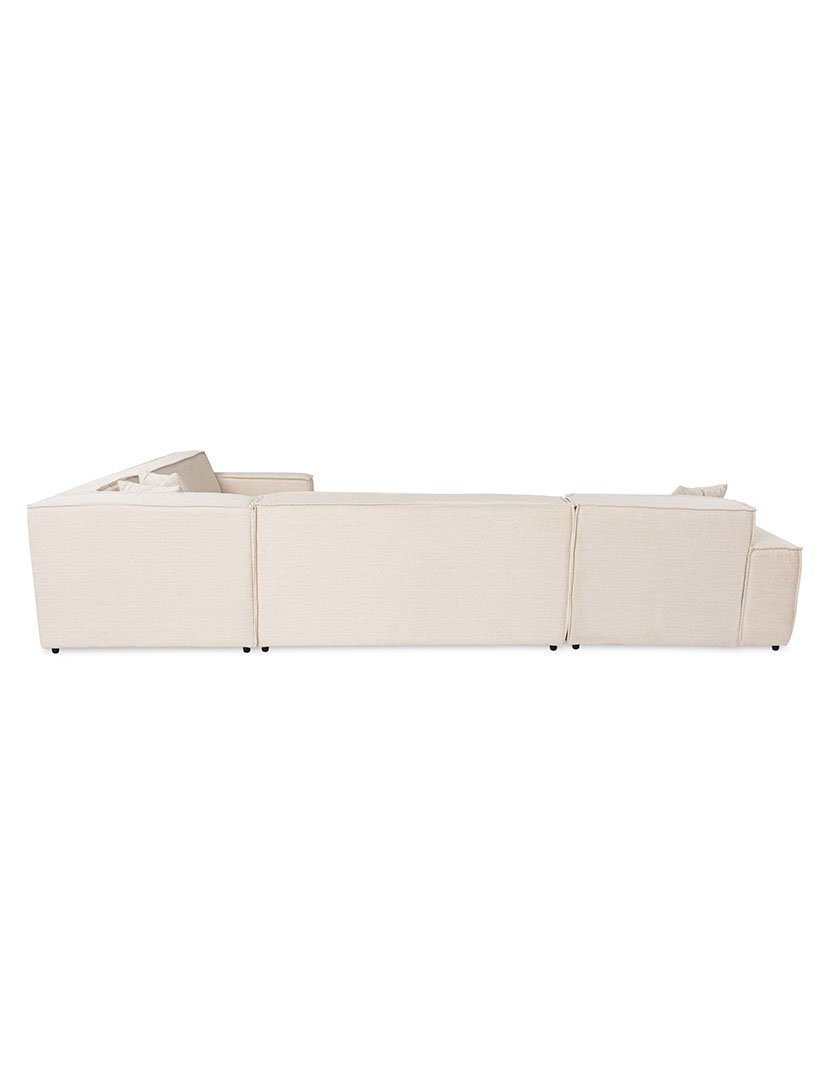 Beige Corner Modular Sofa Puzzle