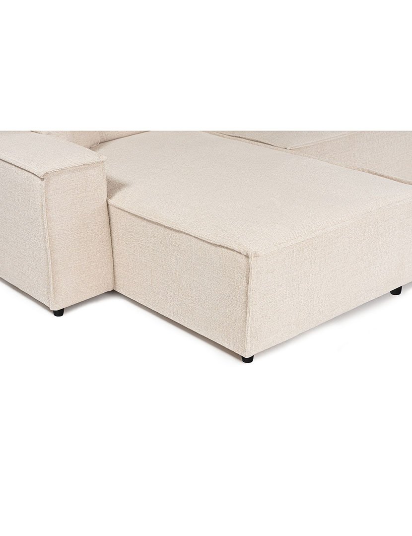 Beige Corner Modular Sofa Puzzle