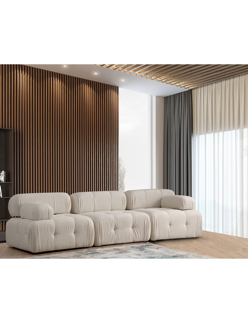 Sofá Modular 3L Doblo Creme