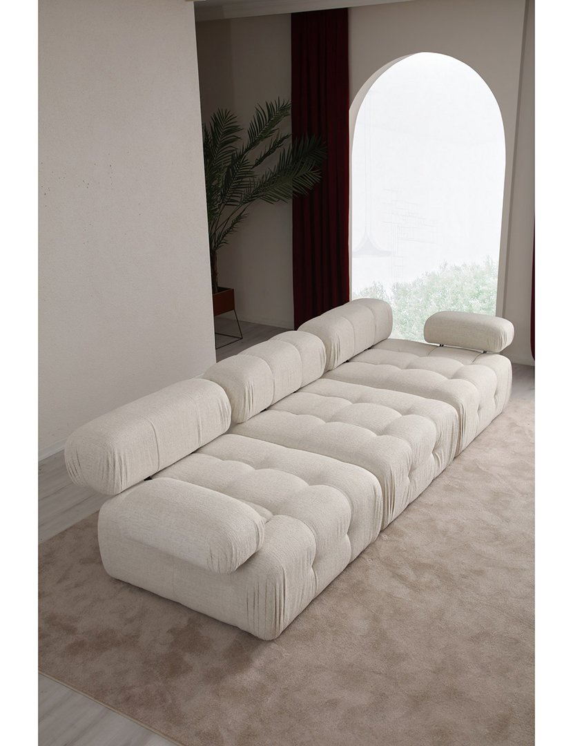 Sofá Modular 3L Doblo Creme